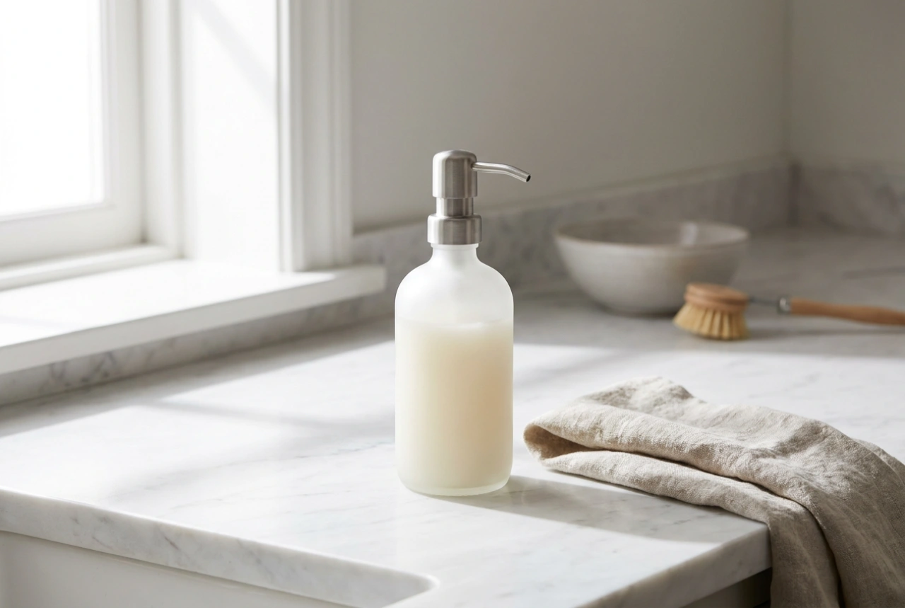 Cum să dozezi detergentul de vase cu pompă pentru a reduce consumul