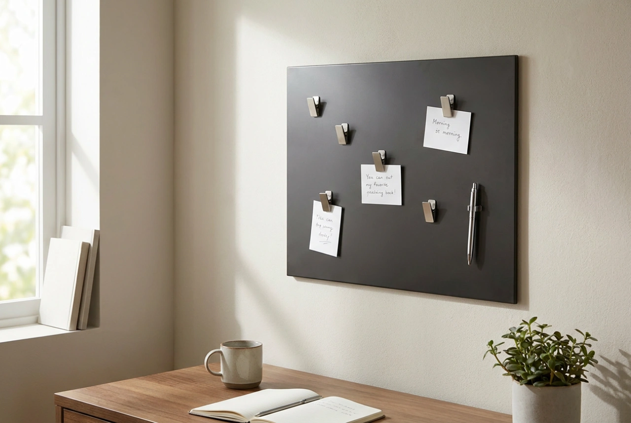 Utilizarea practică a tablei magnetice pentru notițe