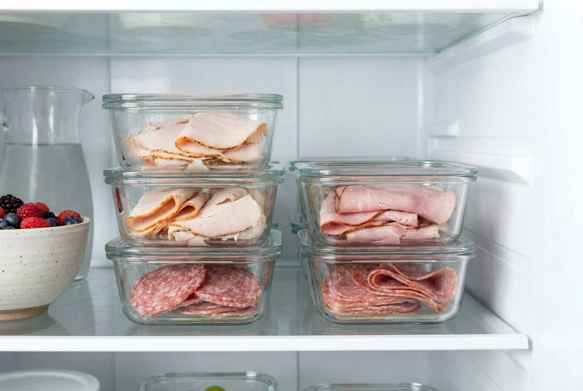 Cum se păstrează corect mezelurile în frigider în recipiente separate