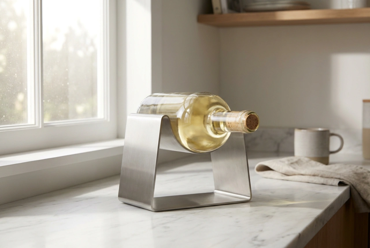 Suportul pentru sticle de vin și depozitarea stabilă a unei singure rezerve