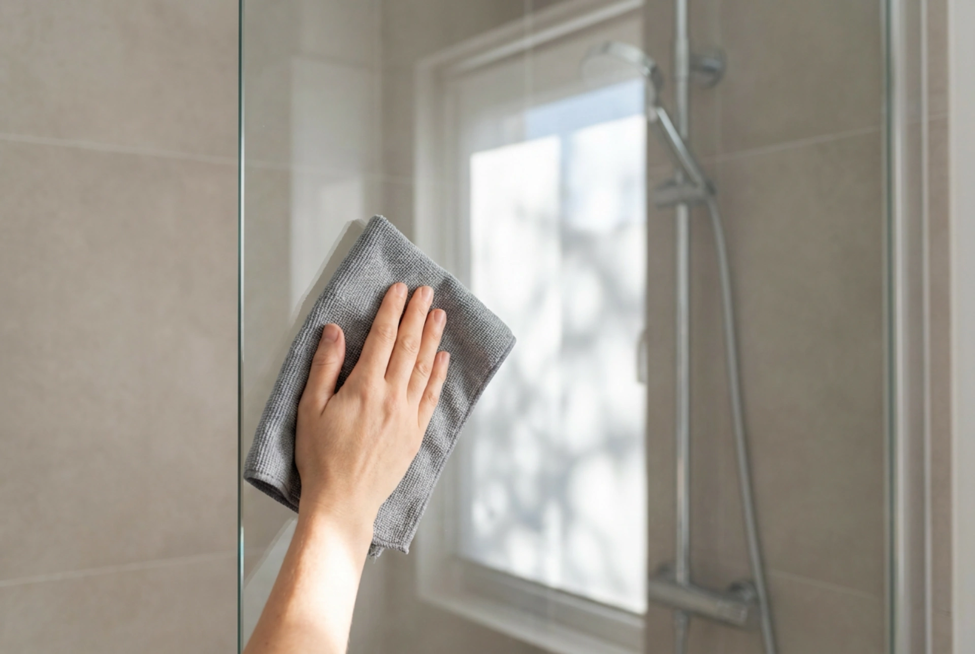 Când se aplică tratamentul hidrofob pentru cabina de duș pentru a proteja eficient sticla