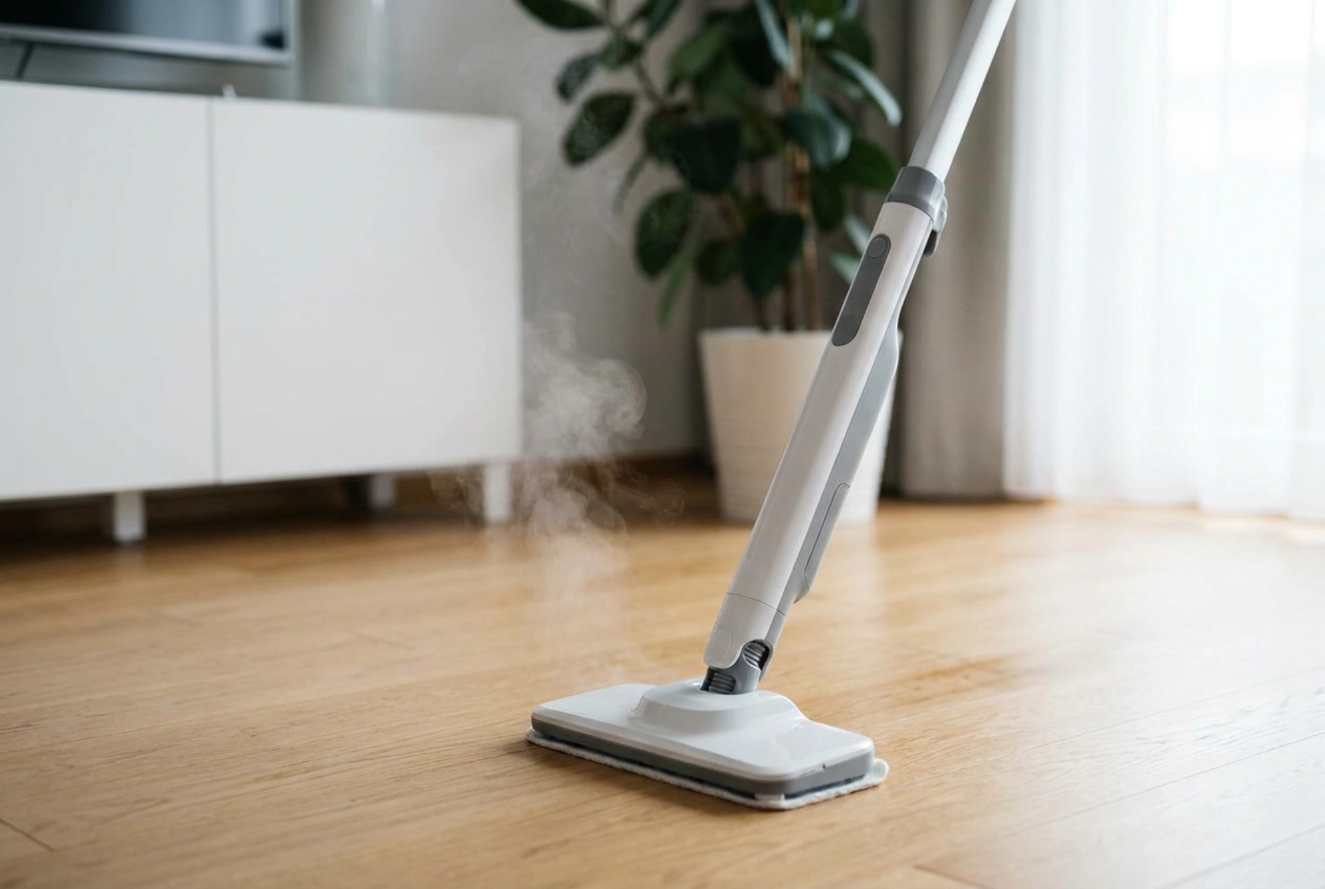 Ce trebuie să ai în vedere când cureți podelele cu un mop cu abur cu acumulator
