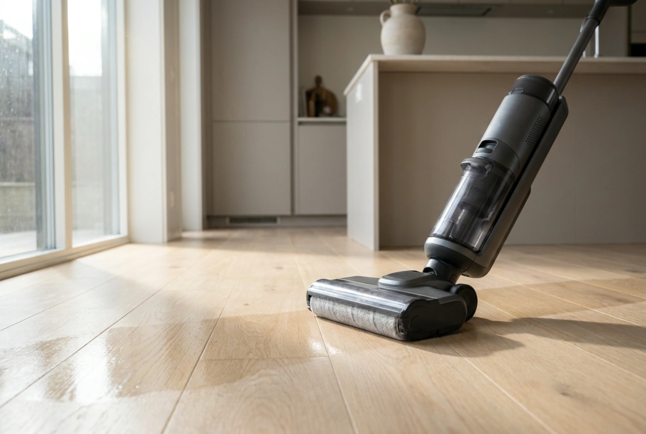 Cum să cureți fără urme cu un aspirator vertical cu mop