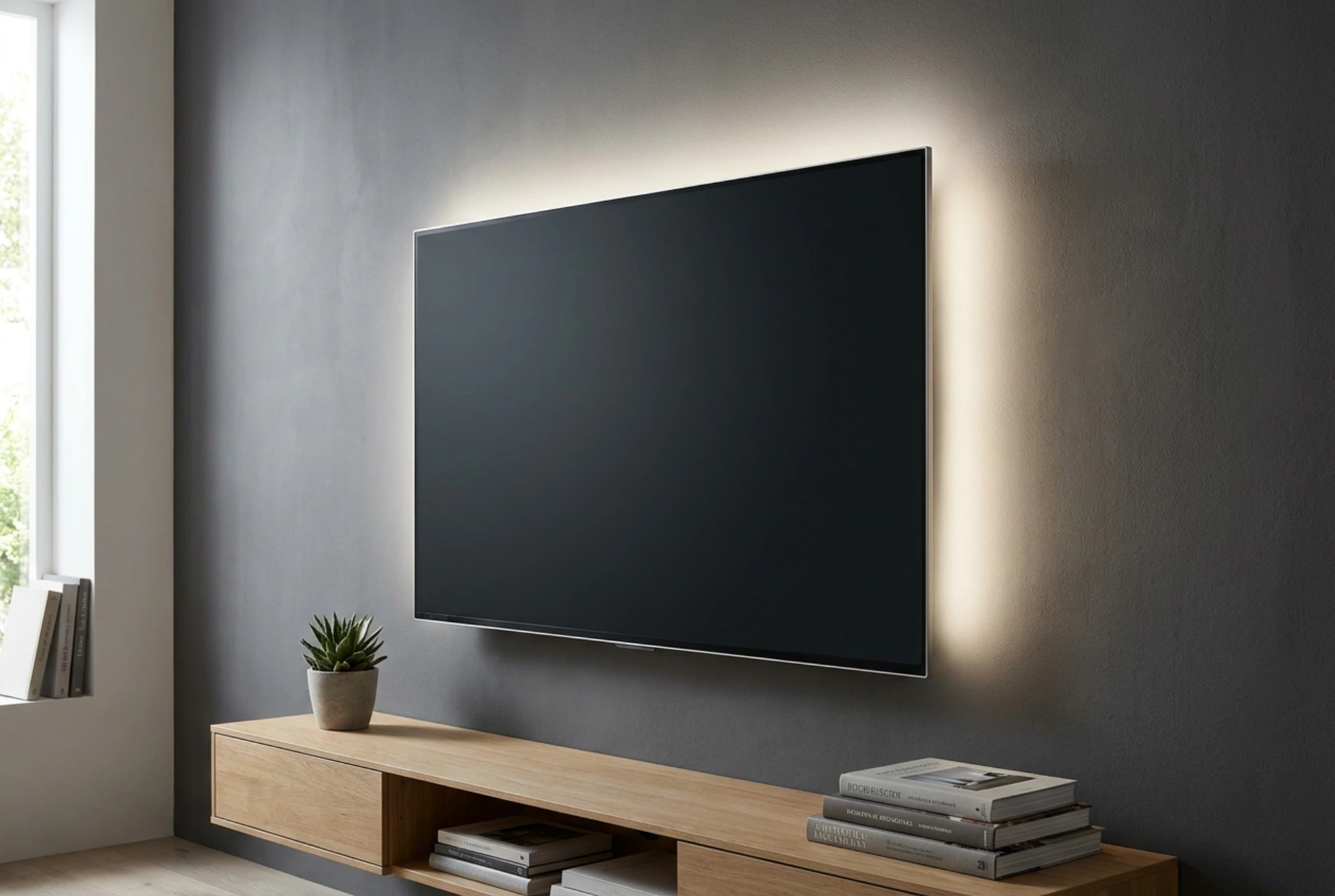Cum se configurează iluminarea de fundal a televizorului fără reflexii