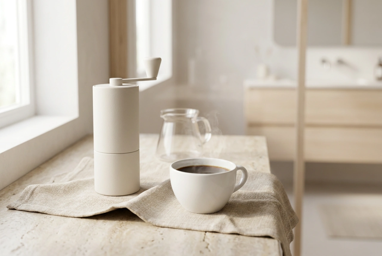 Râșniță de cafea din ceramică sau din inox: care se curăță mai ușor?