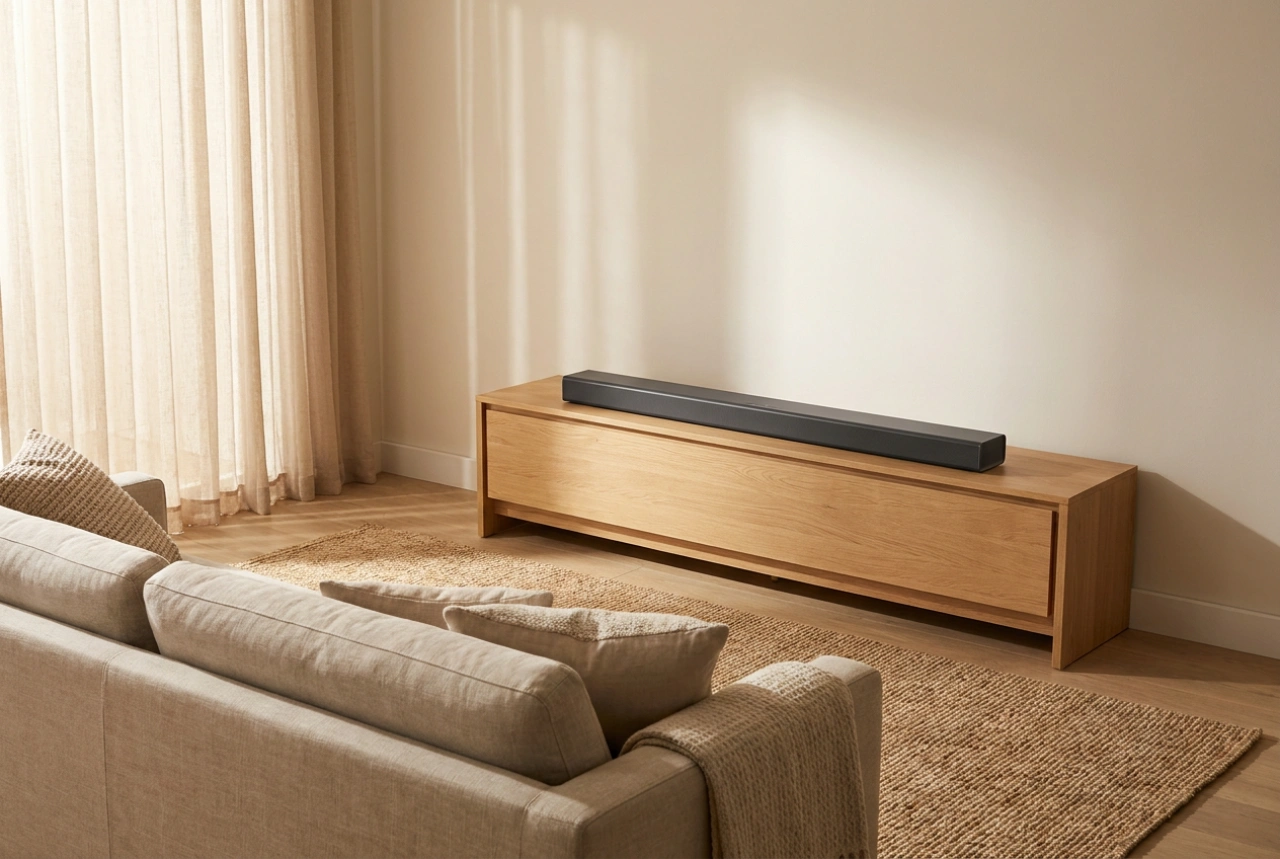 Când este potrivit un soundbar cu subwoofer încorporat în apartament