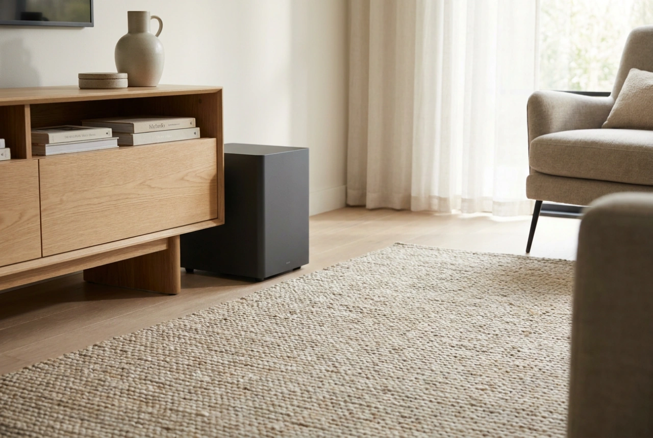 Cum să poziționezi un subwoofer activ în home cinema fără rezonanță