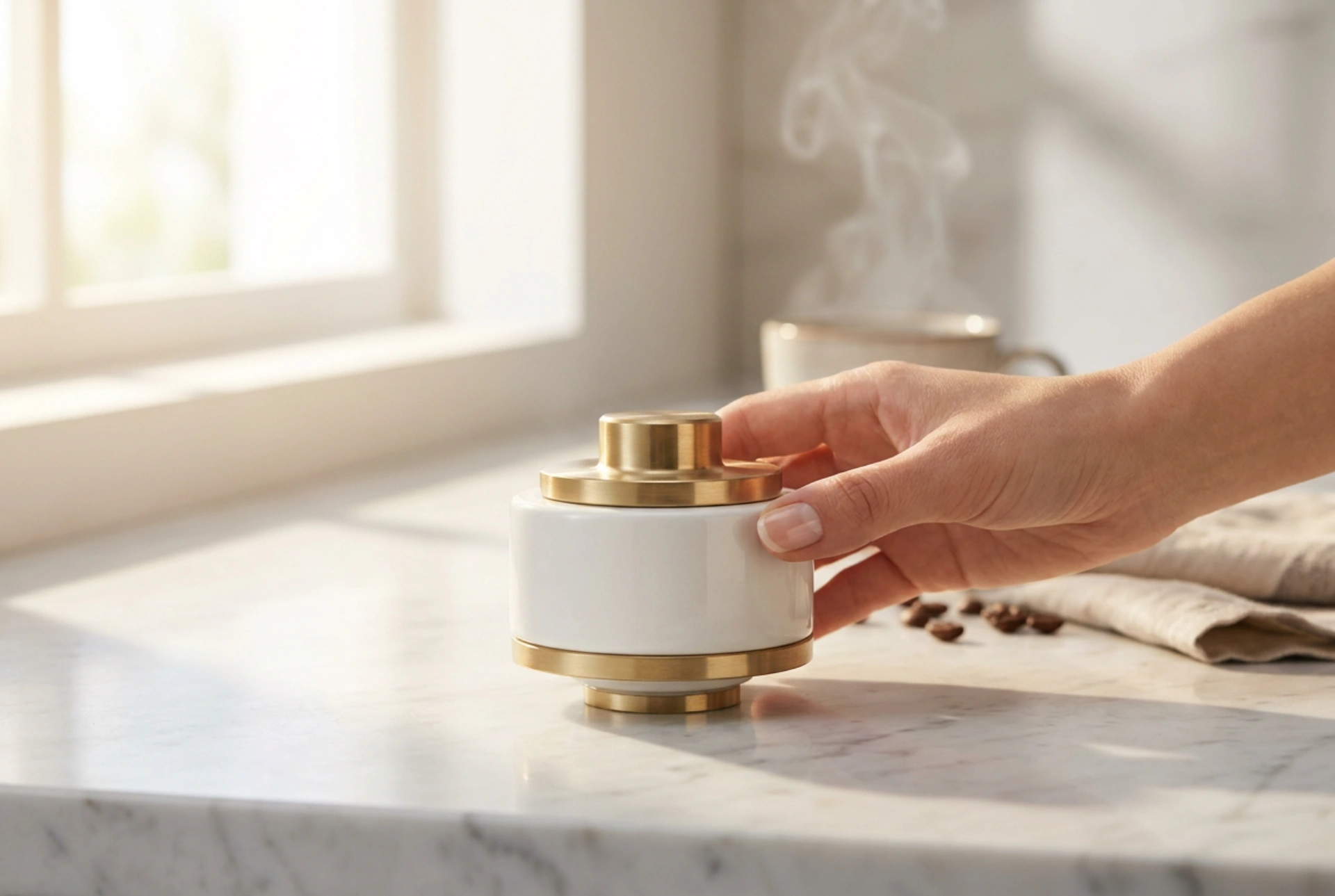 Îngrijirea espressorului cu râșniță ceramică pas cu pas