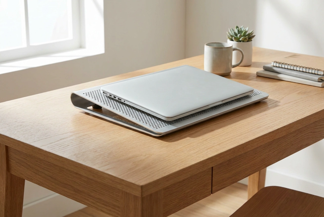Metoda corectă de poziționare a unui suport de răcire pentru laptop
