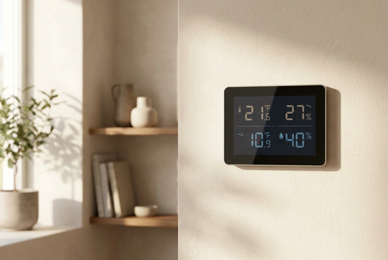 Unde se montează stația meteo pe perete în apartament