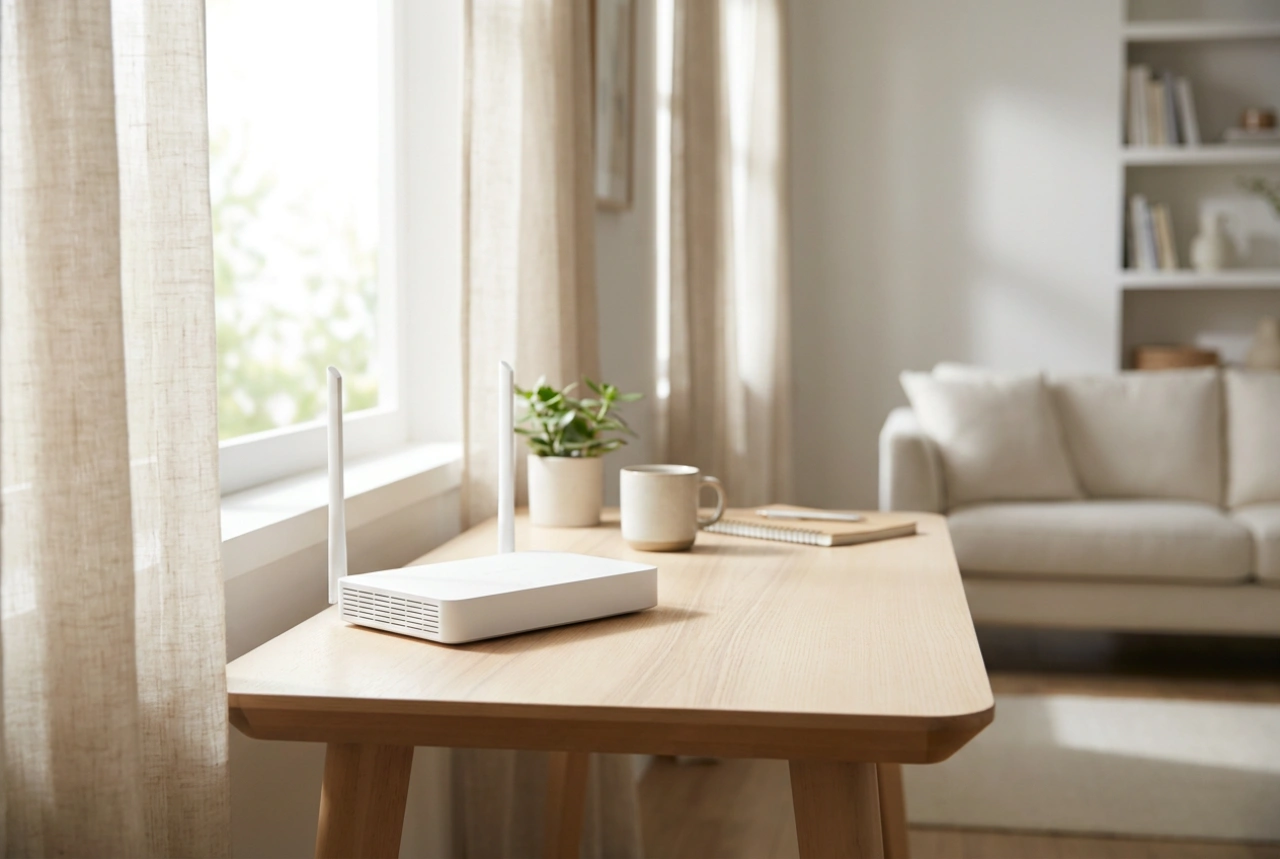 Router LTE cu cartelă SIM și setări pentru îmbunătățirea semnalului
