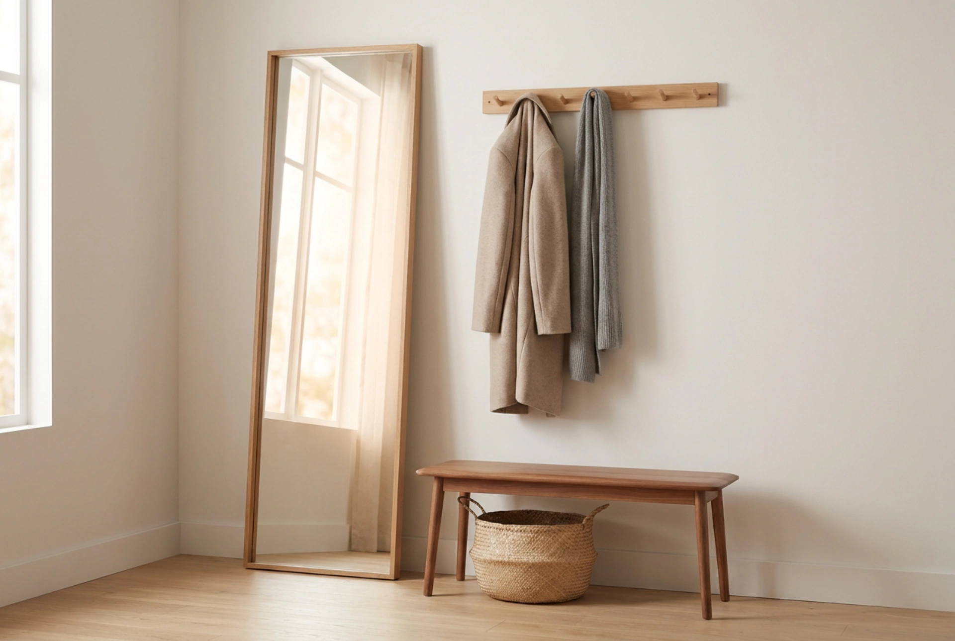 Cum să simplifici plecarea de dimineață cu ajutorul unui dressing cu oglindă