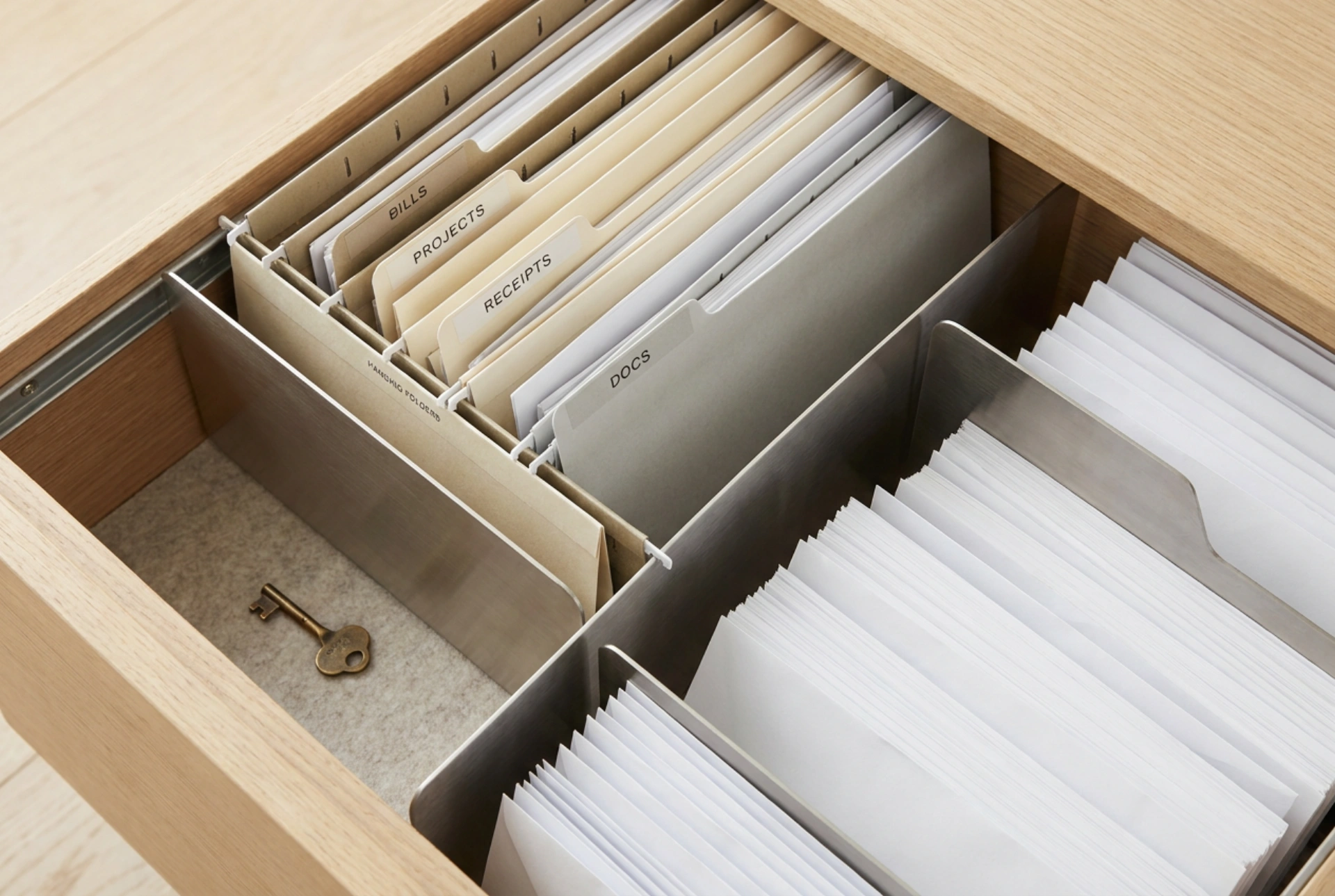 Cum se organizează documentele în dulapurile de birou securizate cu cheie